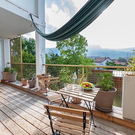 Calme Et Verdure: Vue Montagne - Terrasse - Wifi Grenoble Exterior foto
