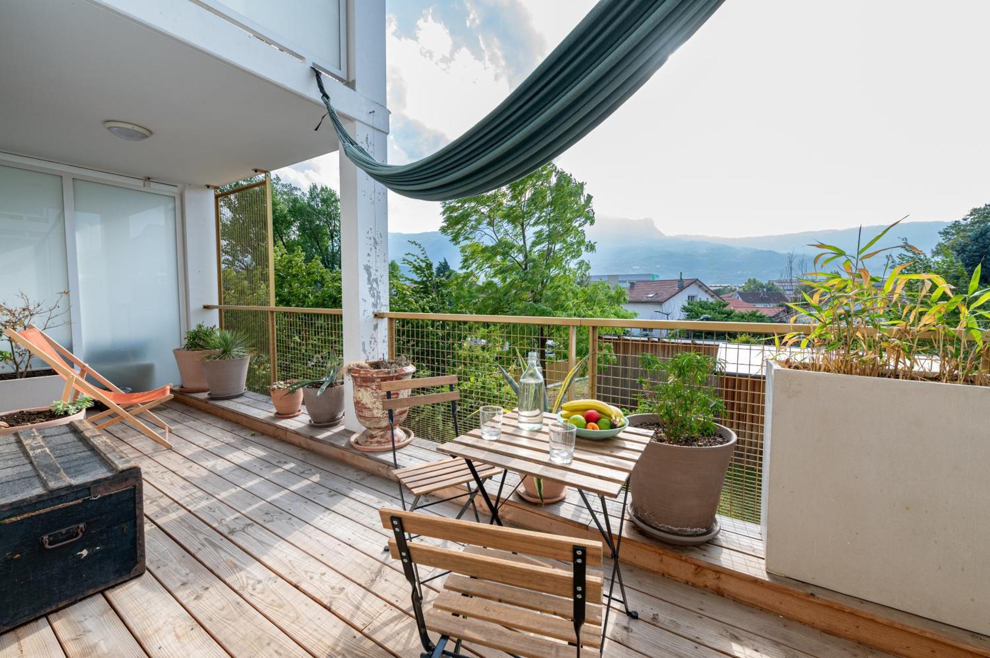 Calme Et Verdure: Vue Montagne - Terrasse - Wifi Grenoble Exterior foto